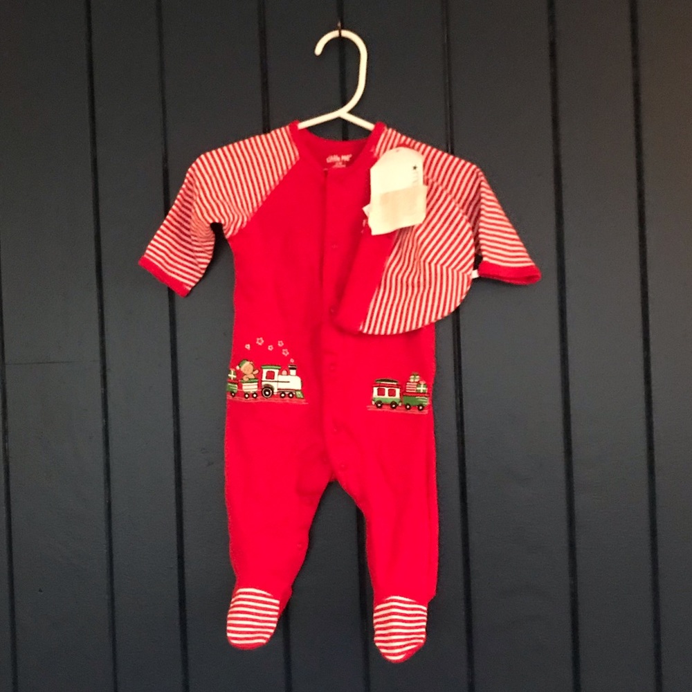 Baby’s First Christmas Pajamas NWT